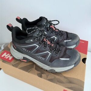 Helly Hansen Black and Gray Trail Shoes